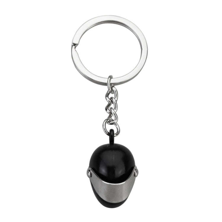 Simulation Cool Motorcycle Keychain Metal Decoration Pendant, Style: X-224 Black