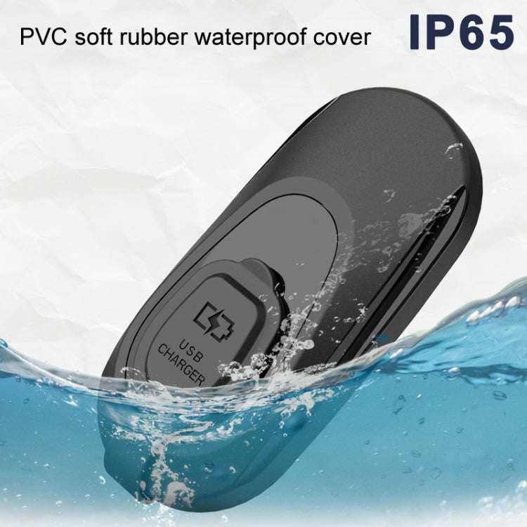 12-24V Bus Handlebar Installed USB Fast Charging Charger, Specifications: 2U+C 2.1A+2.1A+2.1A