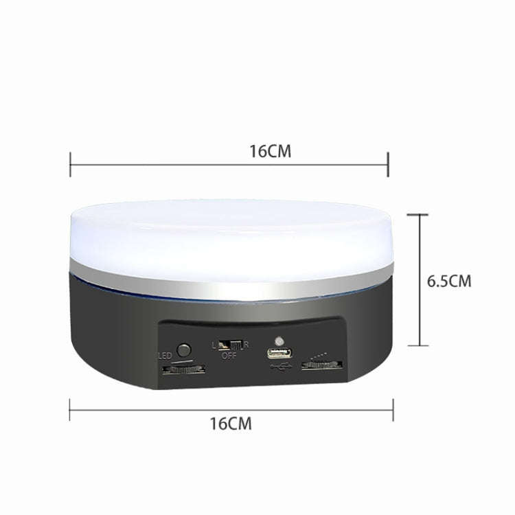 Intelligent Colourful Light Electric Speed Contro Round 360 Degree Rotating Plate Display Table, ...