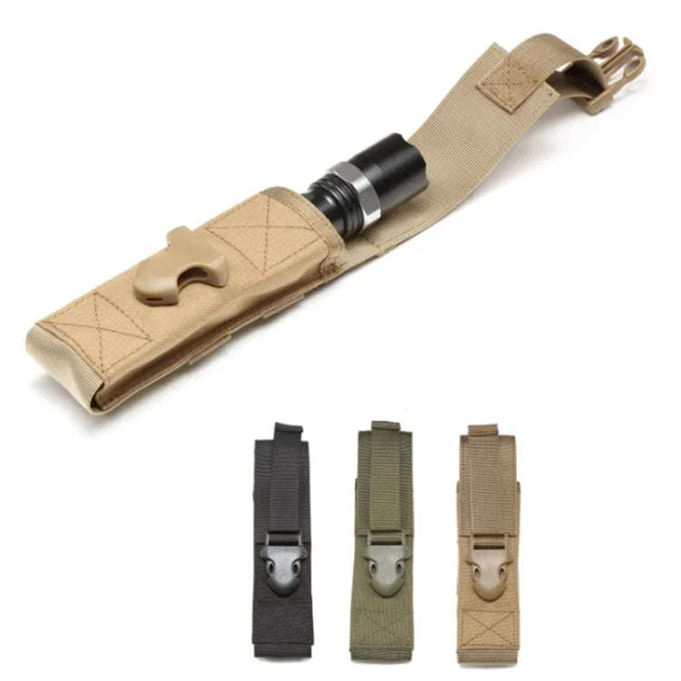 Outdoor Flashlight Bag Multi-functional Throwing Stick Cover MP5 Storage Bag Tool Kit(Green)