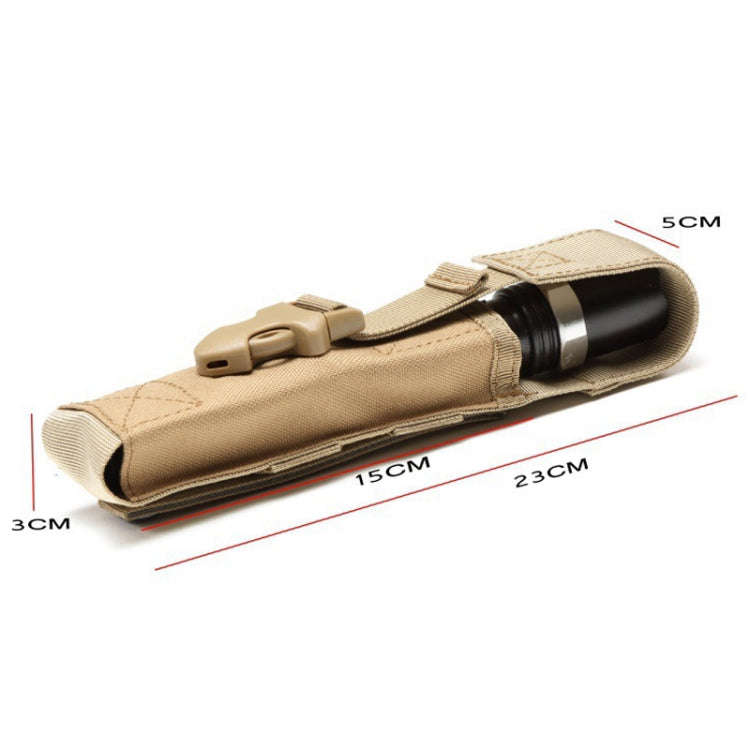 Outdoor Flashlight Bag Multi-functional Throwing Stick Cover MP5 Storage Bag Tool Kit(Green)