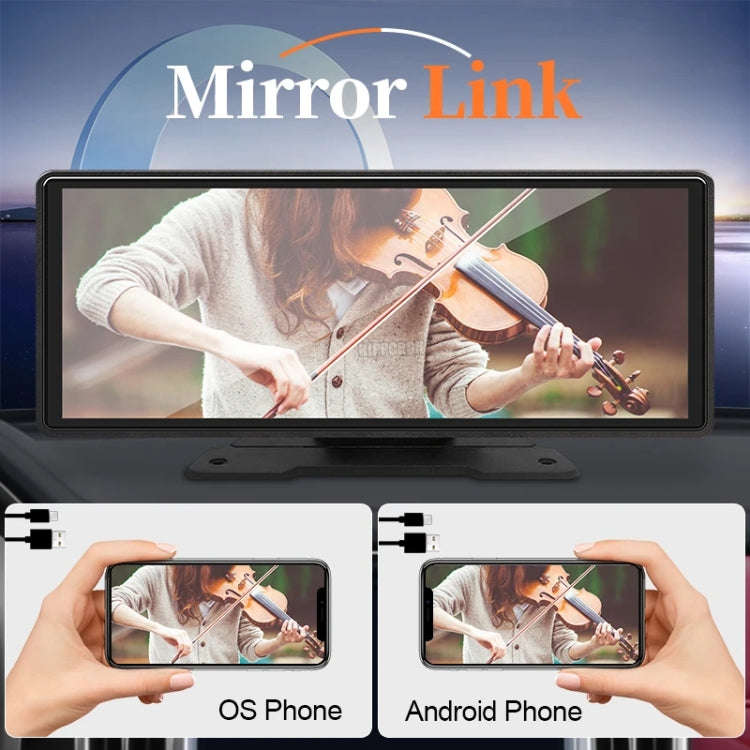 10.26 Inch Car Multimedia Display Supports Carplay/Android Auto Screen Mirroring(Display+ Camera)