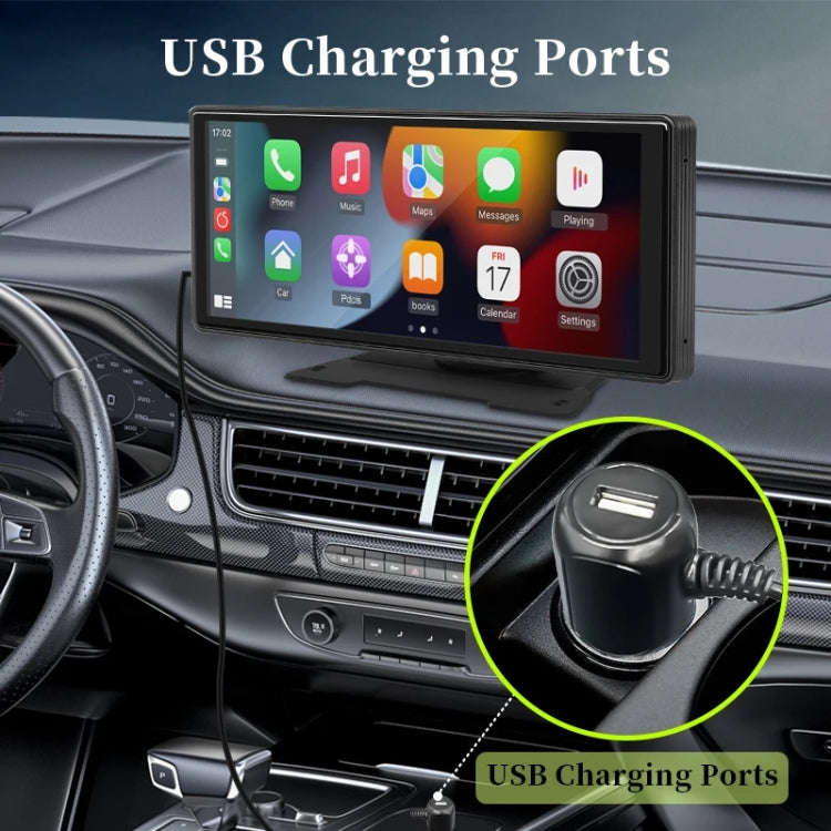 10.26 Inch Car Multimedia Display Supports Carplay/Android Auto Screen Mirroring(Display+ Camera)