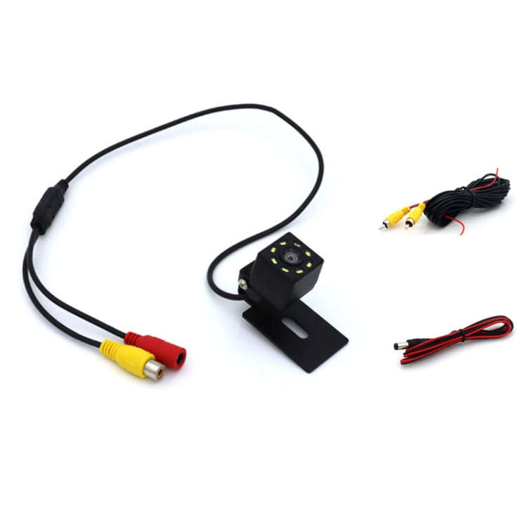 Car AHD Rear View High Definition Night Vision Reversing Camera, Specifications: CCD 8 Lights