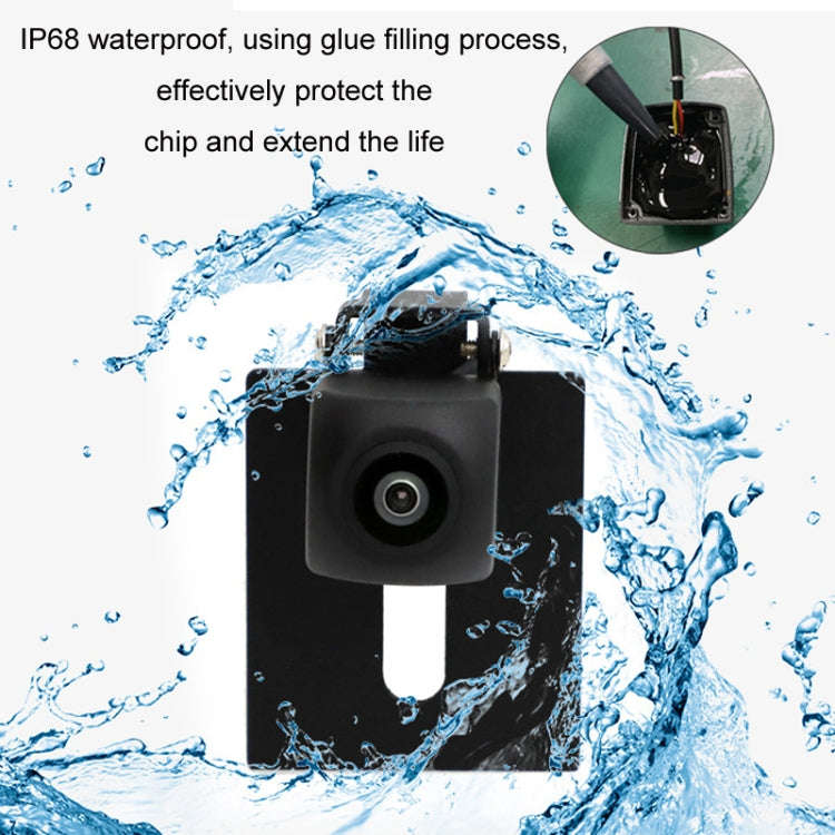 Car AHD Rear View High Definition Night Vision Reversing Camera, Specifications: CCD 12 Lights