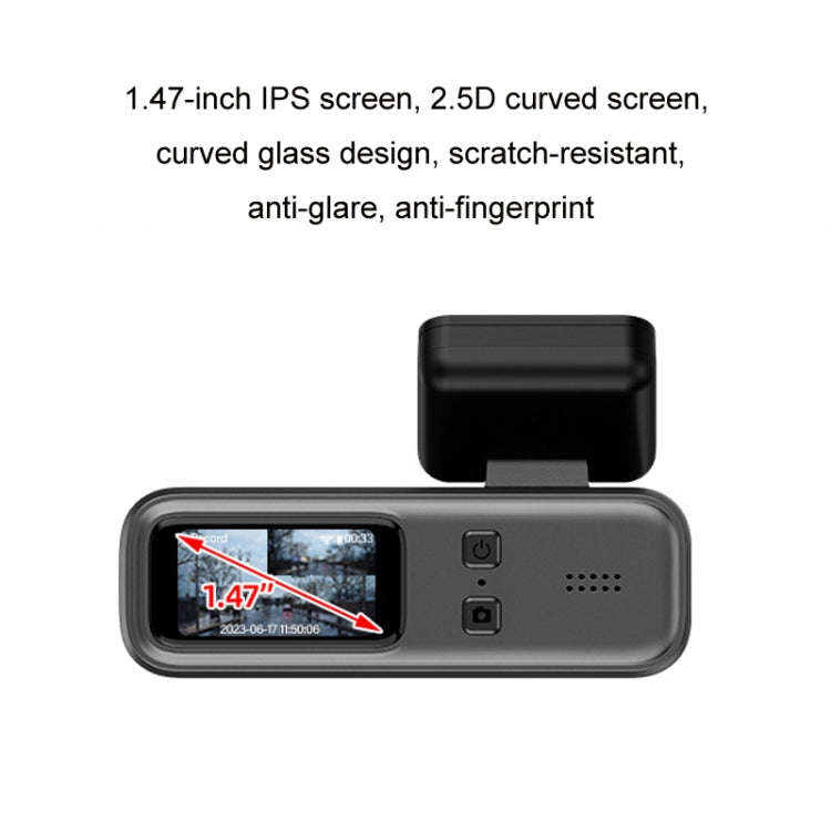 2K High-Definition Night Vision With Monitoring Driving Recorder, Specifications: Single Front