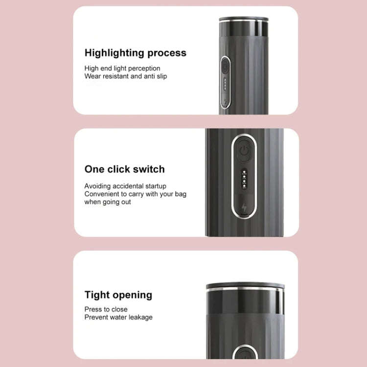 3 In 1 Automatic Wireless Italian Capsule Coffee Machine Portable Rechargeable Heating Coffee Mak...