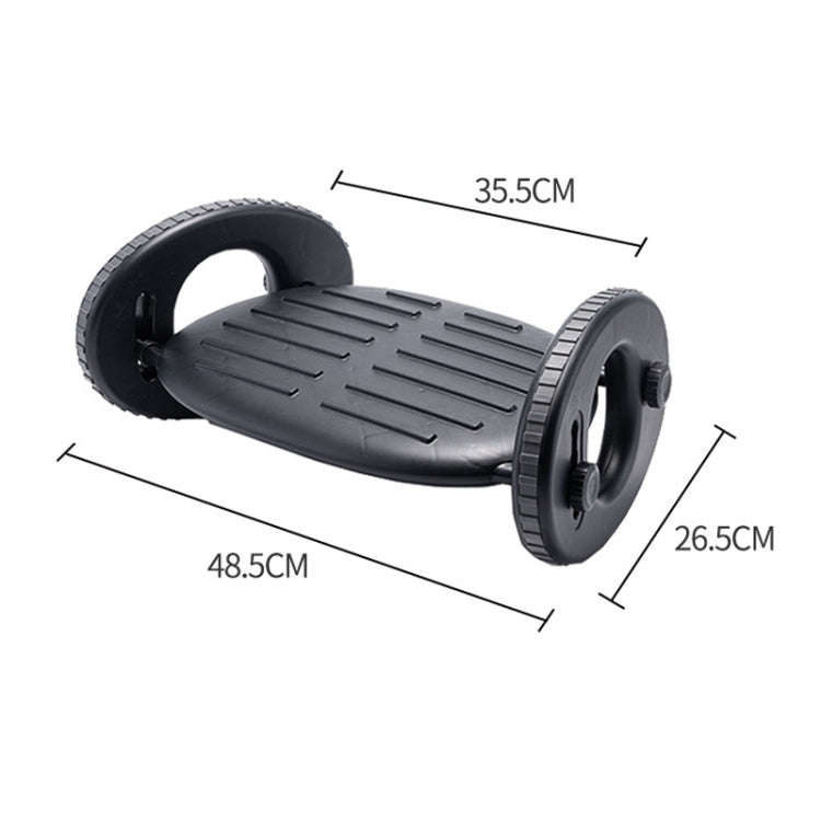 Adjustable Rocking Footrest Home Office Massage Foot Pedal