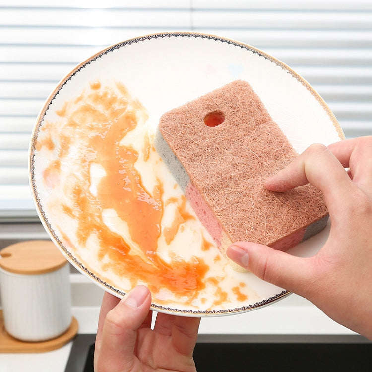5pcs Kitchen Cleaning Sponge Wipe Rag Dishcloth