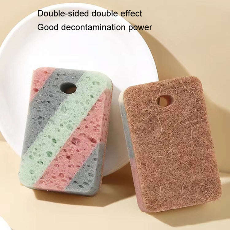 5pcs Kitchen Cleaning Sponge Wipe Rag Dishcloth