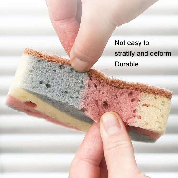 5pcs Kitchen Cleaning Sponge Wipe Rag Dishcloth