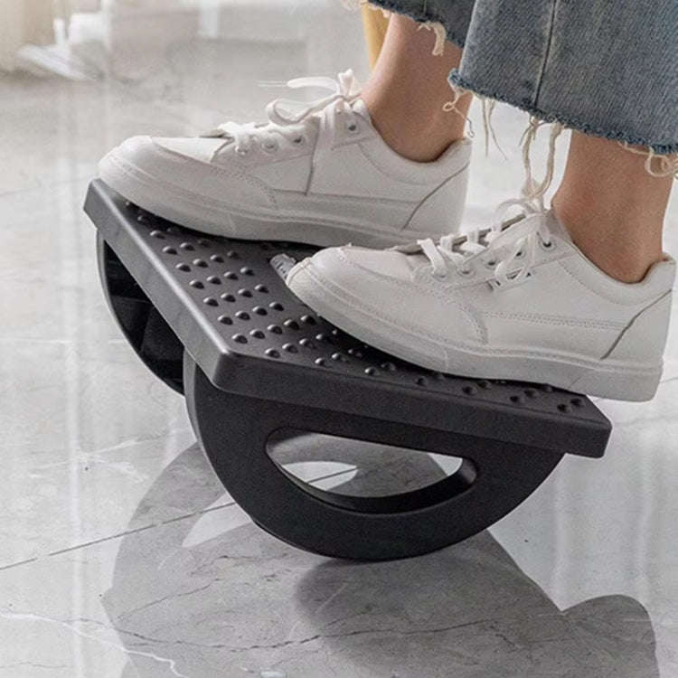 Office Footrest Footstool Under Desk Step Stool(Gray)
