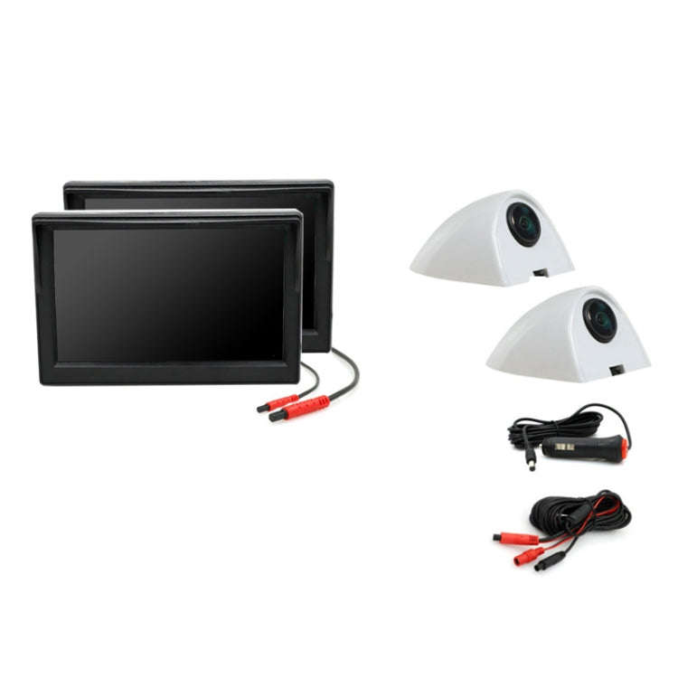 5 Inch AHD Video Monitor Car Reversing High-Definition Camera, Specification: No Video Recording ...
