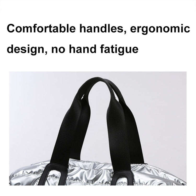 Large Capacity Short-distance Travel Bag Swimming Training Sports Fitness Handbag(Black)