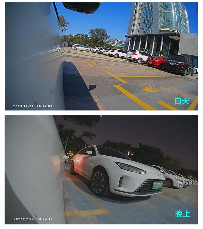 5 Inch Carplay Portable Surveillance Video Car Display, Specification: Folding Screen + White Two...