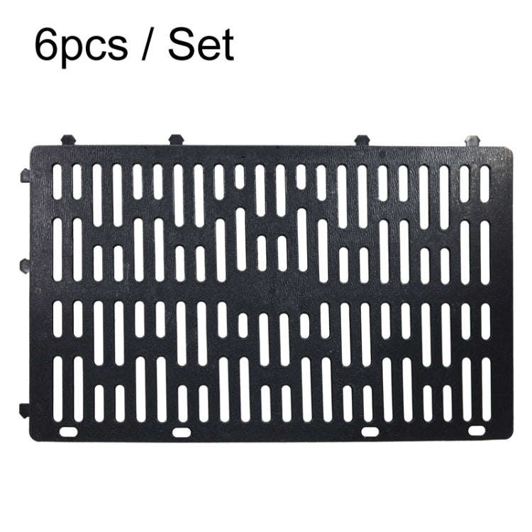 6pcs / Set Plant Trunk Adjustable Splice Protector(Black)