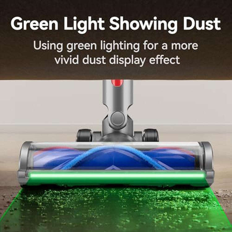 For Dyson V6 Soft Velvet Suction Head With Full Range Dust Display Light