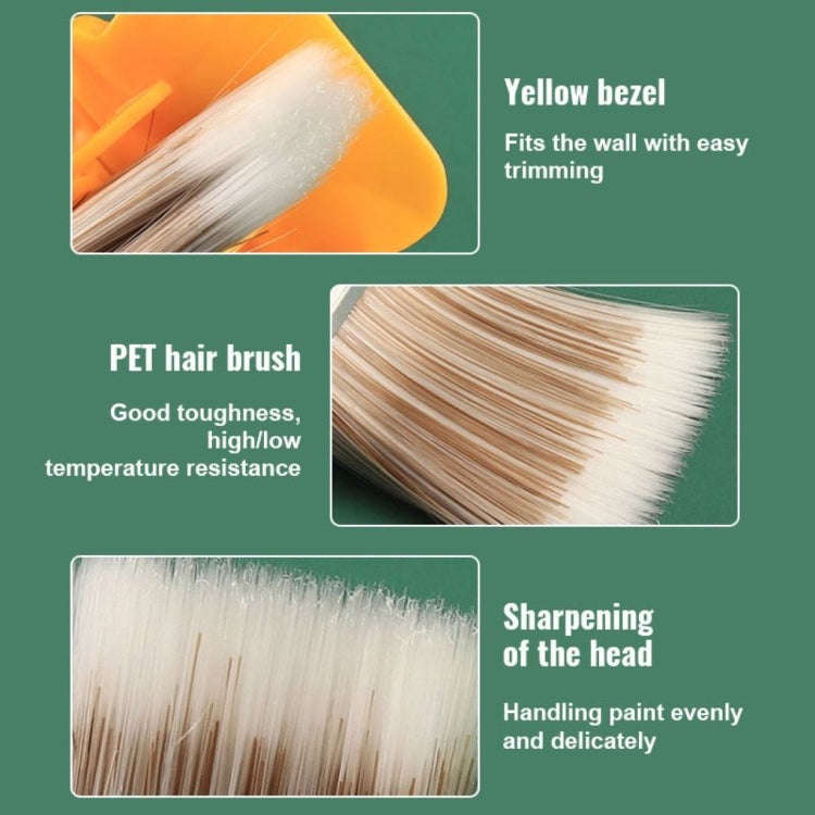 Color Separation Paint Brush Interior Wall Roof Paint Brush Latex Paint Trimming Color Separator(...