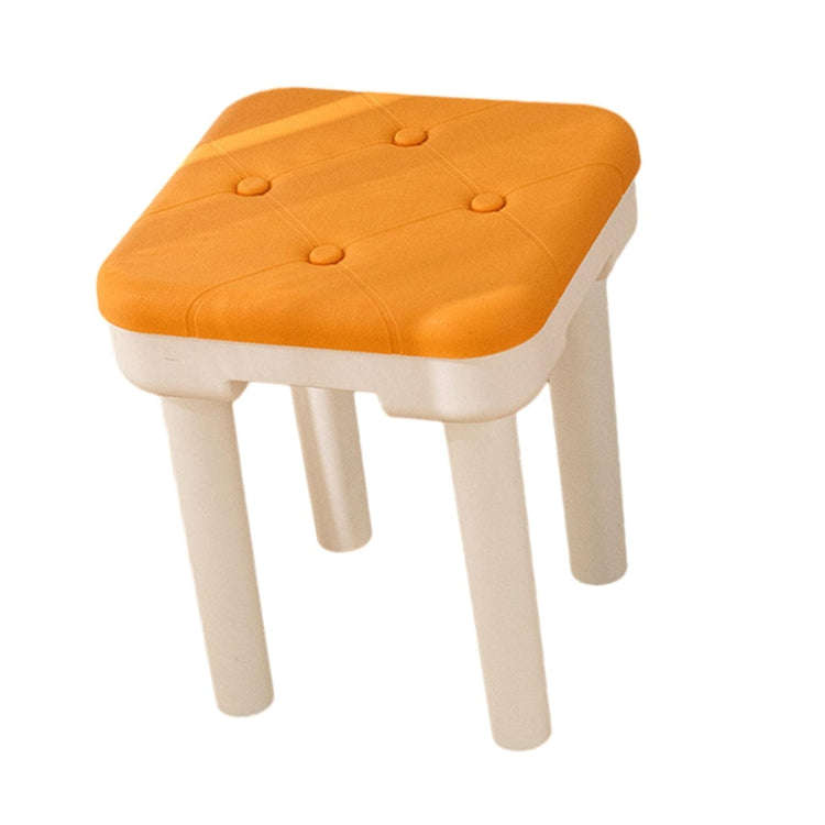 Detachable Children Small Stool Non-slip Low Chair Shoe Changing Stool, Color: Imitation Leather ...