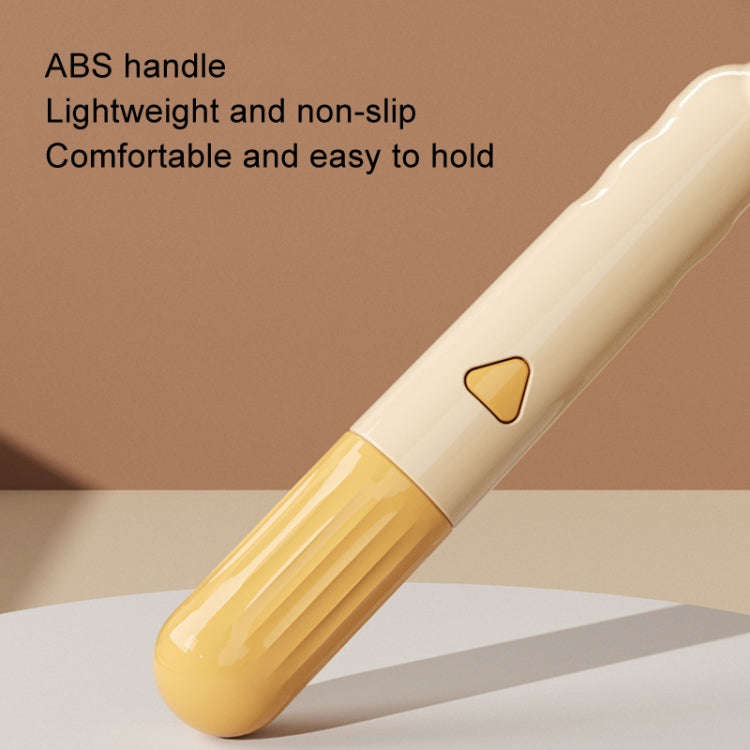 Knotting Hair Removal Cat Comb Pet Self-Cleaning Detangling Comb(Yellow)