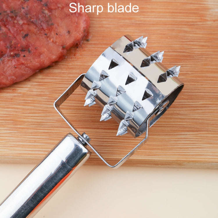 Stainless Steel Home Steak Tenderizer Kitchen Rolling Meat Loosening Tool