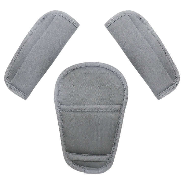 Car Child Safty Seat Belt Protective Cover, Size: 18x12cm(Gray)
