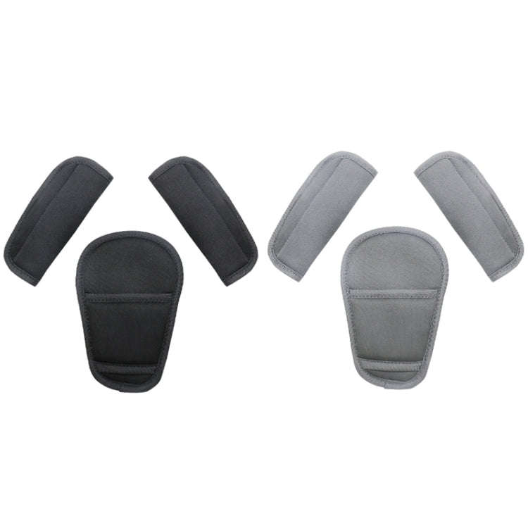 Car Child Safty Seat Belt Protective Cover, Size: 18x12cm(Gray)