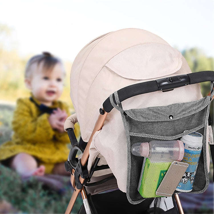 Baby Stroller Bag Mobile Phone Tissue Storage Bag, Size: 40x29cm(Blue)