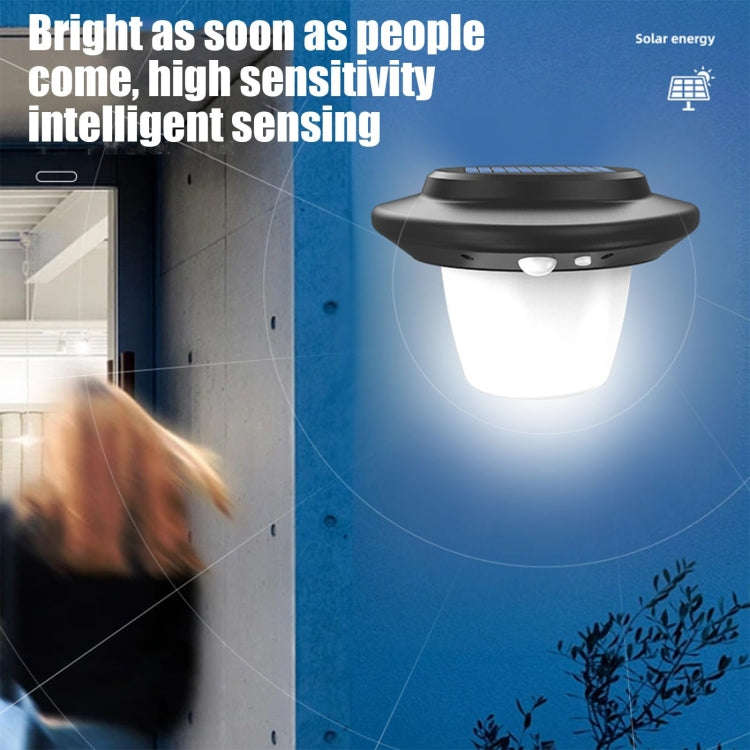 Outdoor Solar Wall Light Patio Sensor Lamp, Style: Tungsten Wick Warm Light