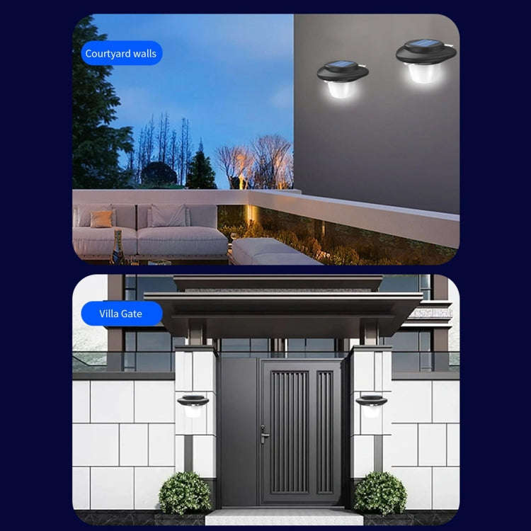 Outdoor Solar Wall Light Patio Sensor Lamp, Style: Tungsten Wick Warm Light