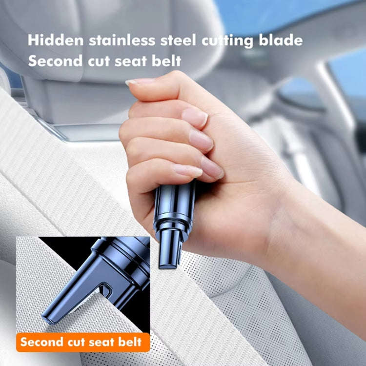 Car Safety Hammer Mini Auto Emergency Escape Glass Window Breaker Portable Seat Belt Cutter(Red)