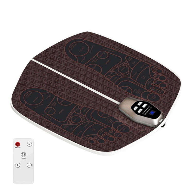 EMS Foot Massager Pad Foldable Pulse Foot Massage Mat Microcurrent Foot Physical Therapy With RC(...