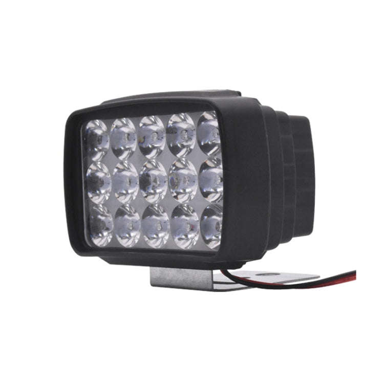 15W Electric Motorcycle External Strong LED Headlight, Specifications: With Screws