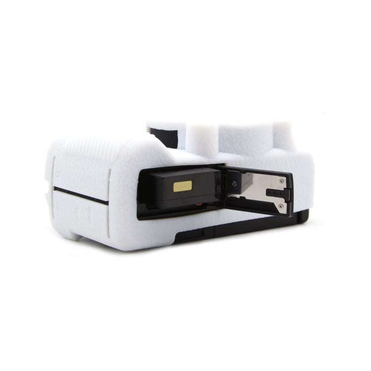 For Canon PowerShot V1 Camera Protective Silicone Case(White)