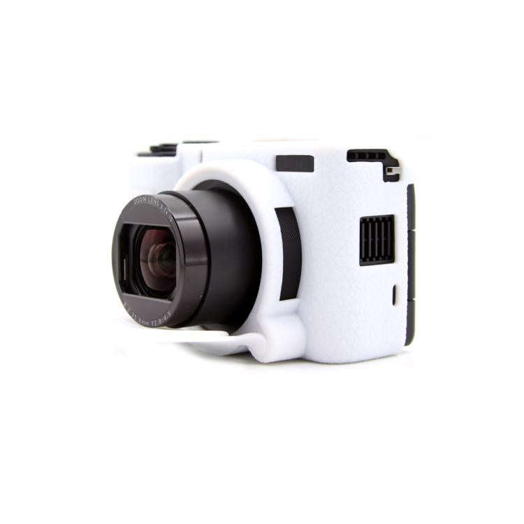 For Canon PowerShot V1 Camera Protective Silicone Case(White)