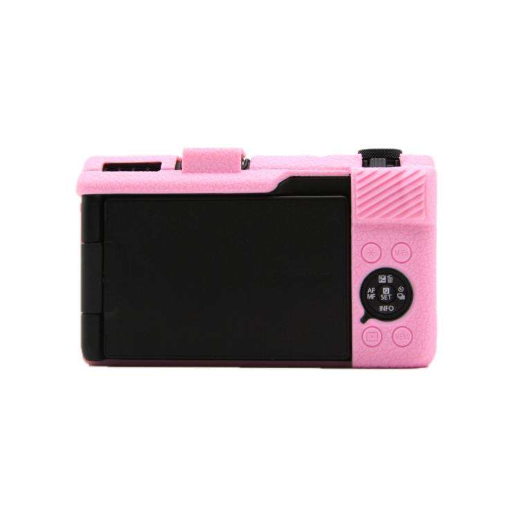 For Canon PowerShot V1 Camera Protective Silicone Case(Pink)