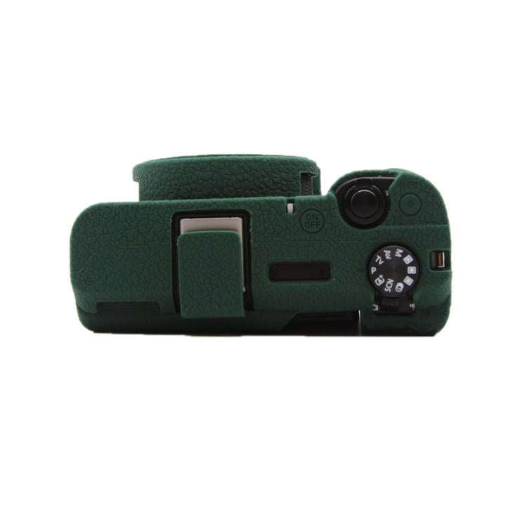 For Canon PowerShot V1 Camera Protective Silicone Case(Green)