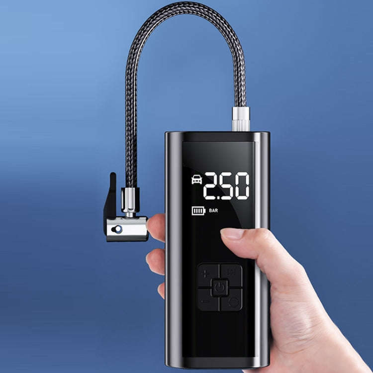 Electric Vehicle Lighting Tire Air Pump Tire Pressure Detection(Wired Model)