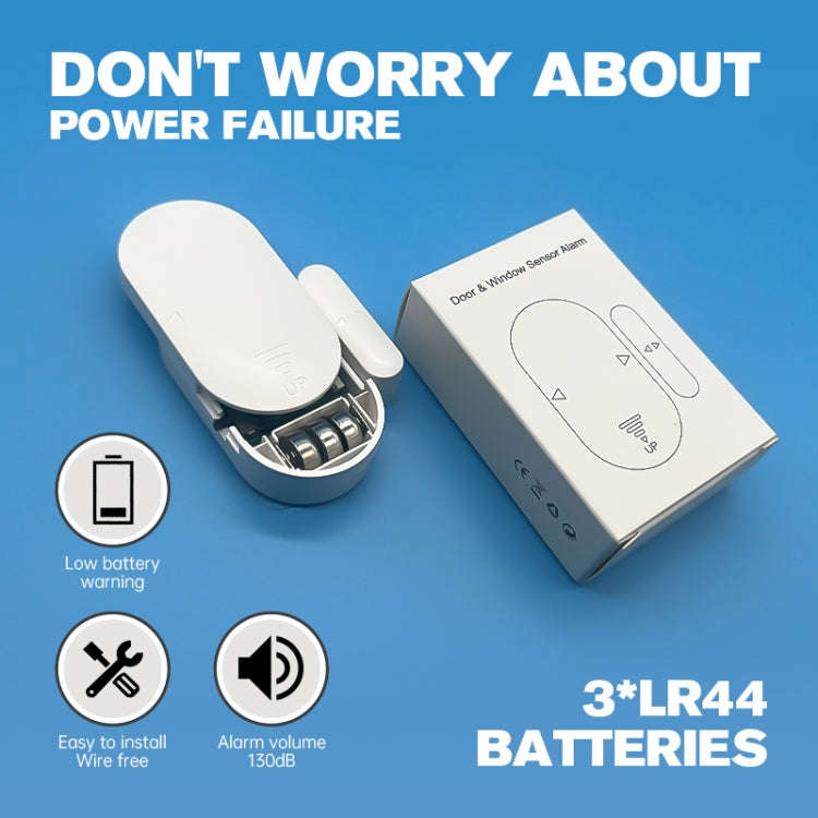 Multifunctional High-decibel Anti-theft Door Window Alarm For Home(English)