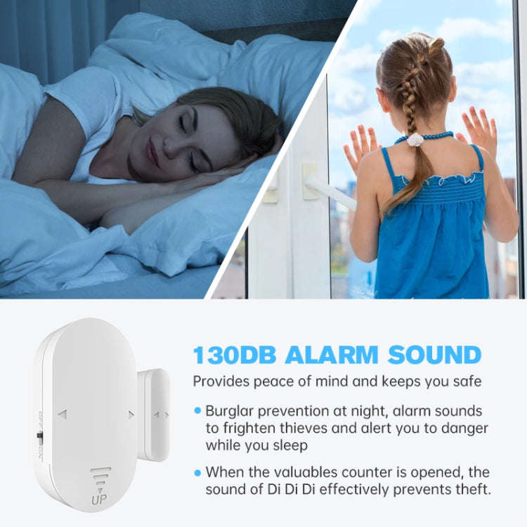 Multifunctional High-decibel Anti-theft Door Window Alarm For Home(English)