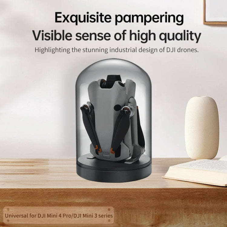 For DJI Mini 4 Pro / 3 / 3 Pro LKTOP Display Base Dustproof Display Stand(Black)