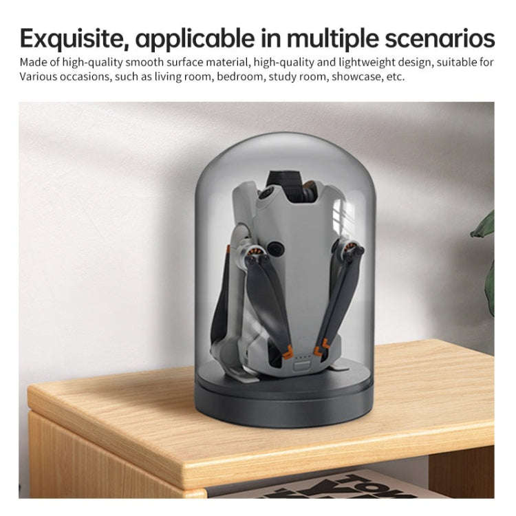 For DJI Mini 4 Pro / 3 / 3 Pro LKTOP Display Base Dustproof Display Stand(Black)