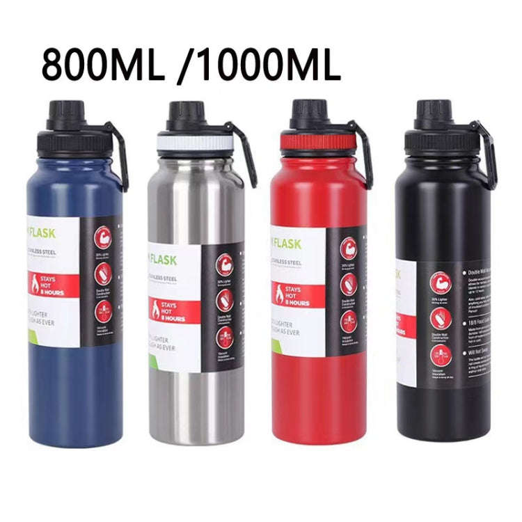 304 Stainless Steel Insulated Water Cup Handheld Large Capacity Outdoor Sports Kettle Vacuum Wate...
