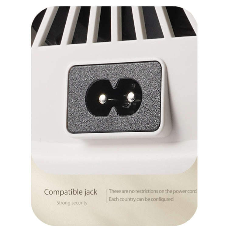 Y36 Mini Portable Desktop Heater Home Office Electric Heater, Color: EU Plug White