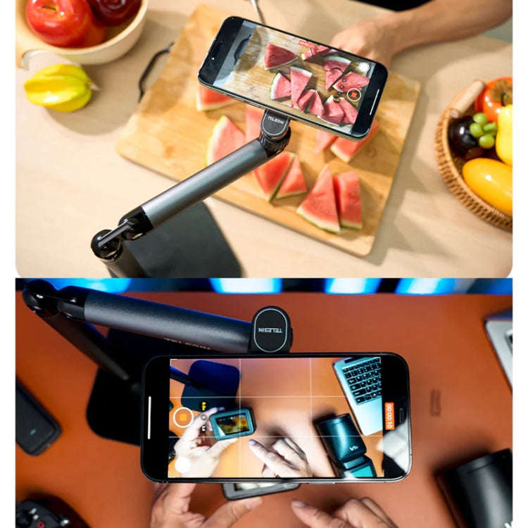 TELESIN P3-DS-01 Phone Video Live Streaming Magsafe Magnetic Mount(Desktop)