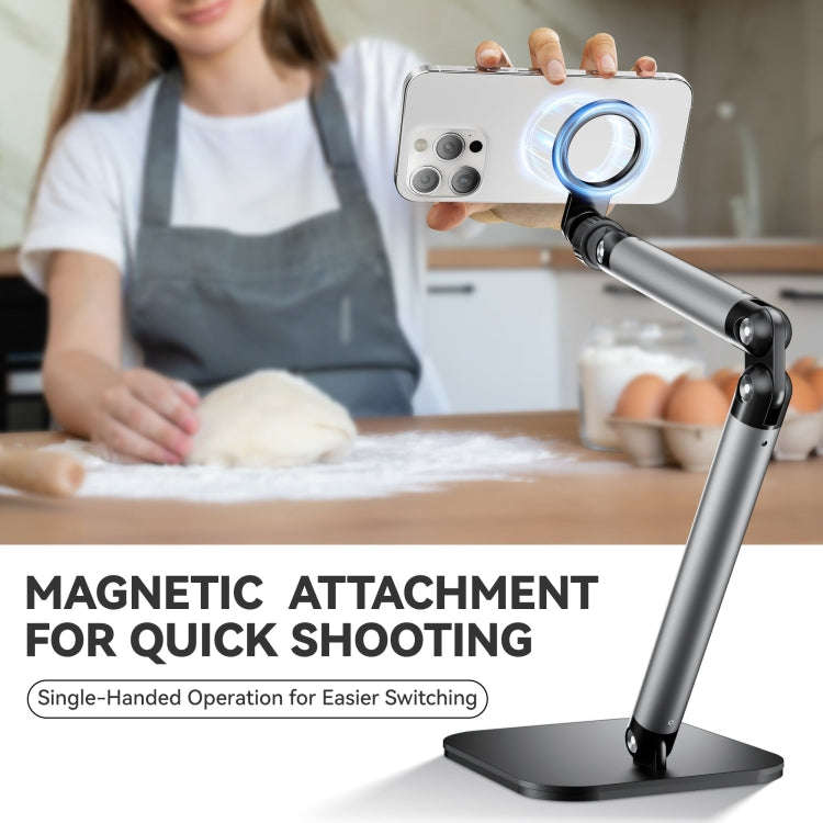 TELESIN P3-DS-01 Phone Video Live Streaming Magsafe Magnetic Mount(Desktop)