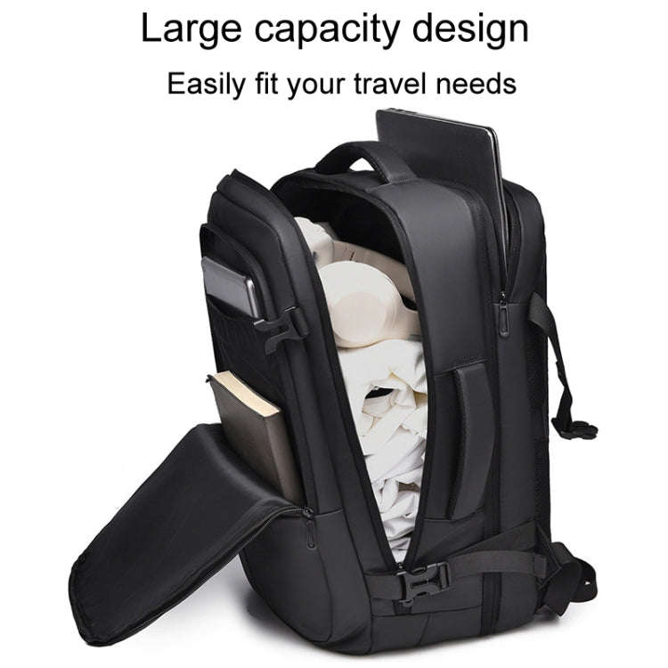 WEIXIER B724 Business Large Capacity Double-Shoulder Commuter Computer Bag Expandable Travel Back...