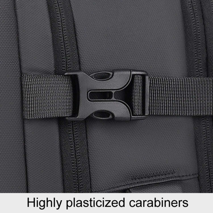 WEIXIER B724 Business Large Capacity Double-Shoulder Commuter Computer Bag Expandable Travel Back...