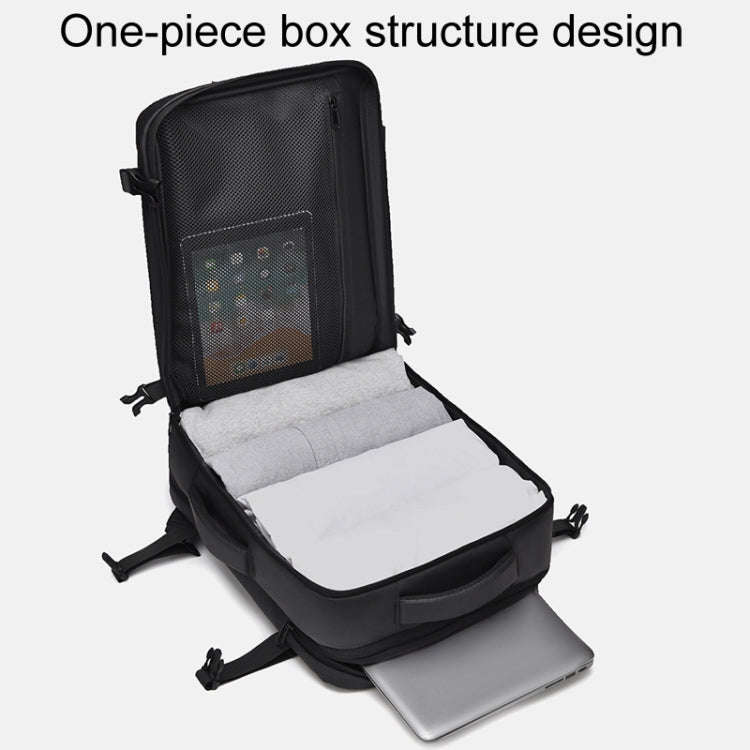 WEIXIER B724 Business Large Capacity Double-Shoulder Commuter Computer Bag Expandable Travel Back...
