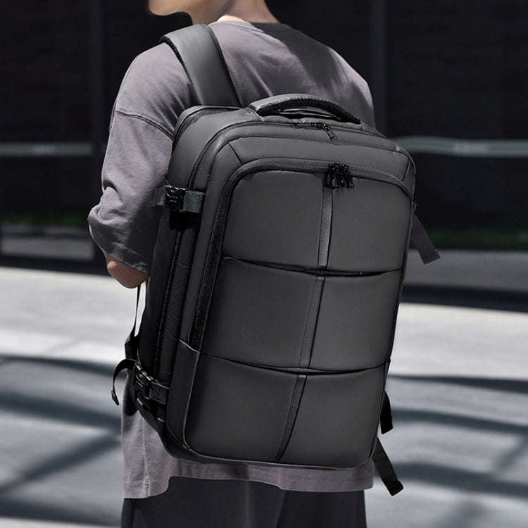 WEIXIER B724 Business Large Capacity Double-Shoulder Commuter Computer Bag Expandable Travel Back...